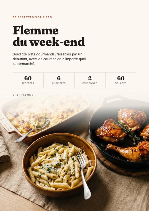 Couverture du livre Flemme du week-end
